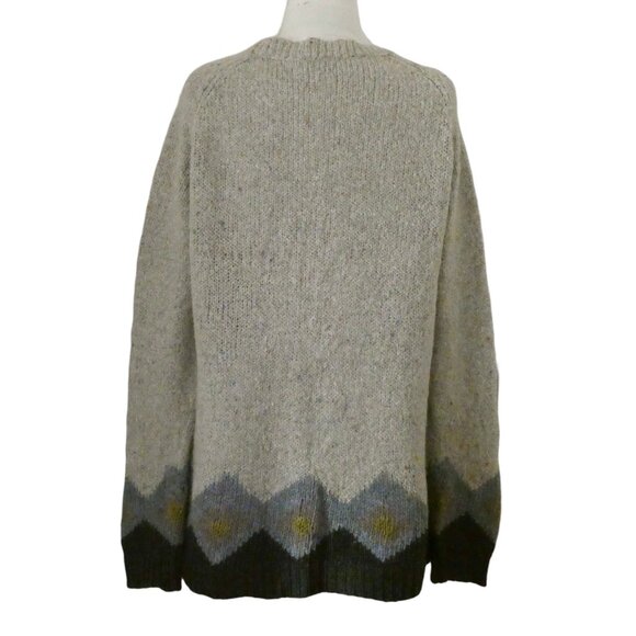 TWIN SET Floral Intarsia tunic sweater sz M Simona Barbieri - Picture 3 of 6